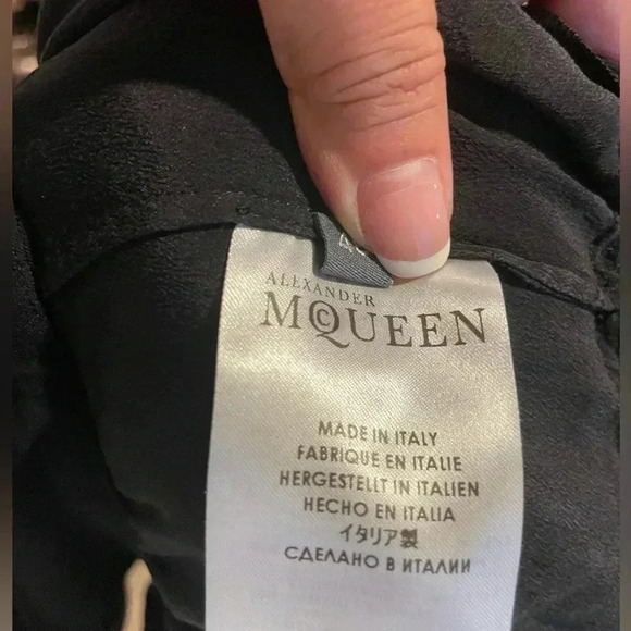 Alexander silk blend black midi dress size 12 - Picture 4 of 6